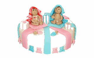 Baby Shower Cake Design