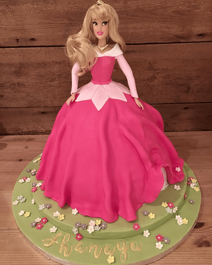 Angelic Sleeping Beauty Cake