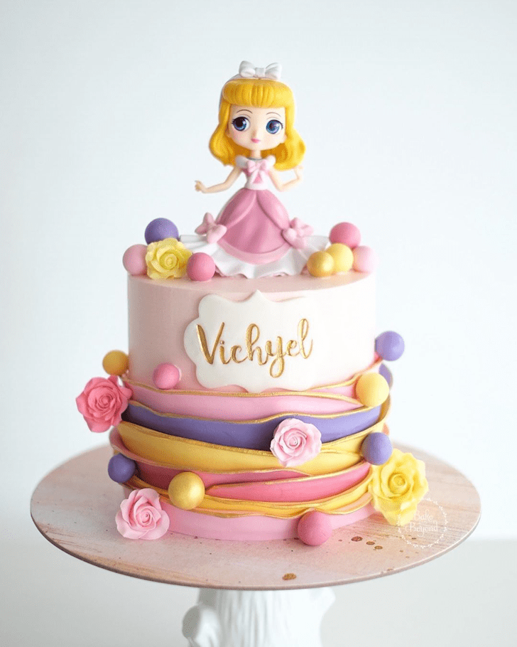 Beauteous Sleeping Beauty Cake