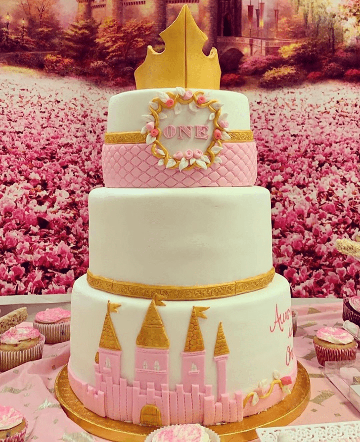 Captivating Sleeping Beauty Cake