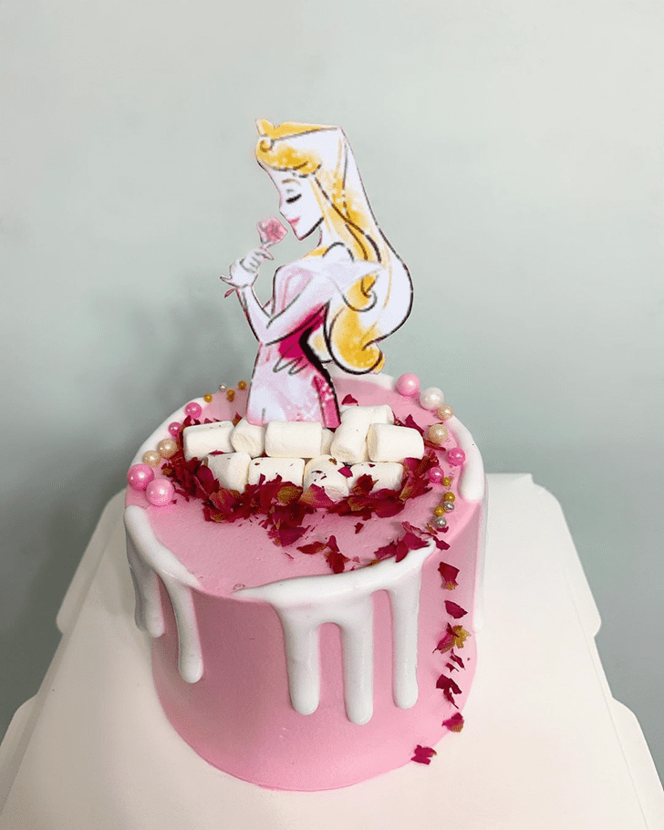 Delightful Sleeping Beauty Cake