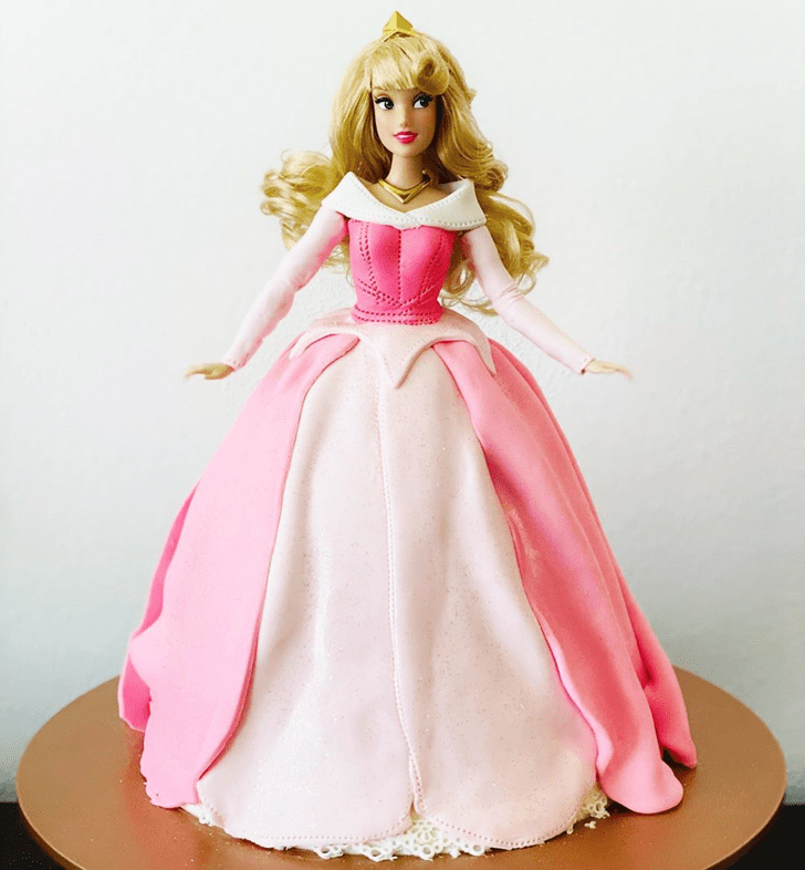 Enthralling Sleeping Beauty Cake