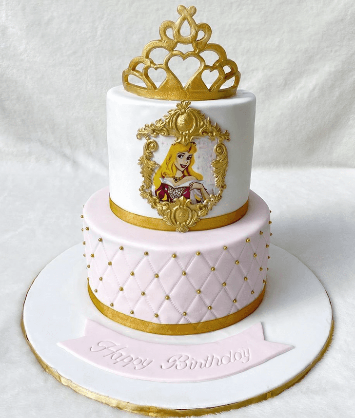 Good Looking Sleeping Beauty Cake