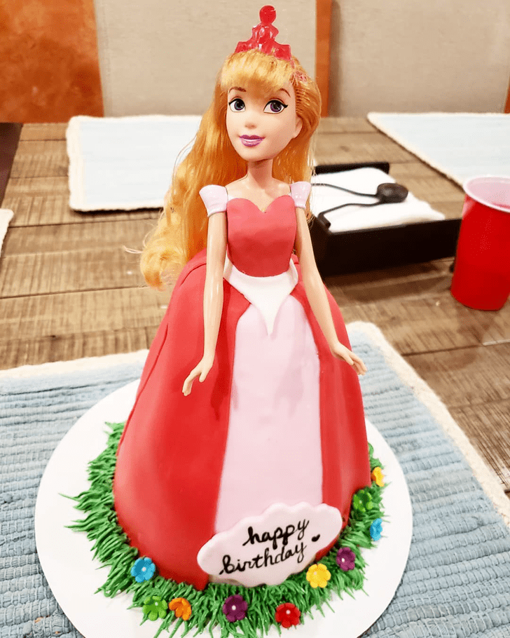 Refined Sleeping Beauty Cake