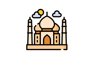 Taj Mahal Cake Design